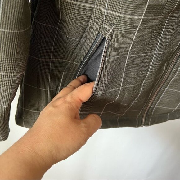 🩷 Elevate Sport, Women’s Sherpa Lined Jacket - Brown/Gray/Black. Size: S - Picture 8 of 14